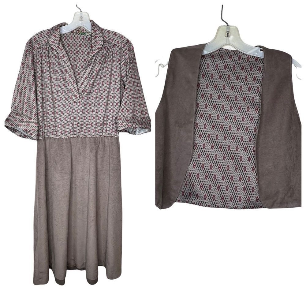 Vintage Ms. Sugar Dress Vest Set